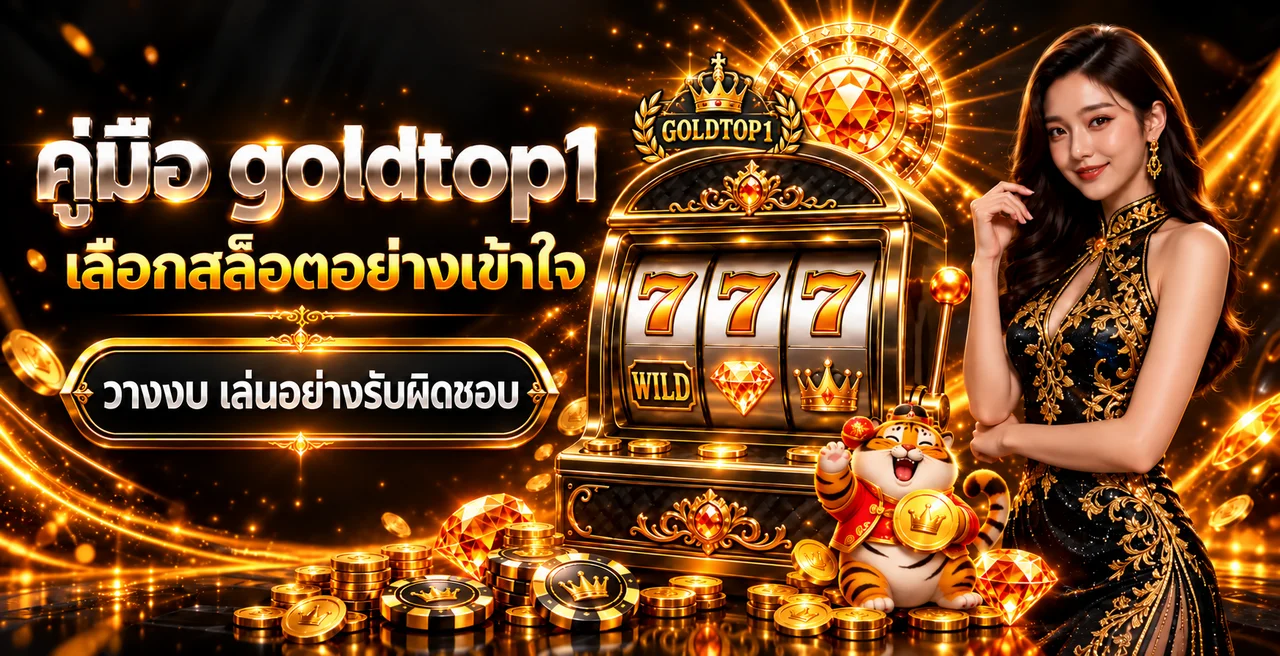 goldtop1 คู่มือเลือกสล็อต วางงบ และเล่นอย่างรับผิดชอบ